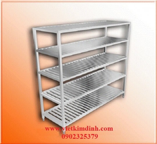 Kệ thanh 5 tầng bằng inox